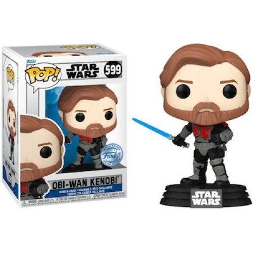 Funko POP! Star Wars: Clone Wars - Obi-Wan Kenobi #599 Φιγούρα (Exclusive)