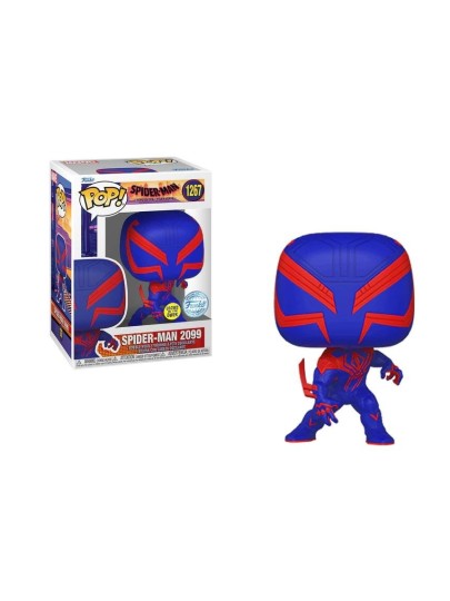 Φιγούρα Funko POP! Marvel: Spider-Man Across the Spider-Verse - Spider-Man 2099 (GITD) #1267 (Exclusive)