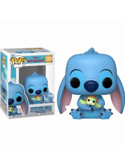 Funko POP! Disney: Lilo & Stitch - Stitch with Turtle #1353 Φιγούρα (Exclusive)