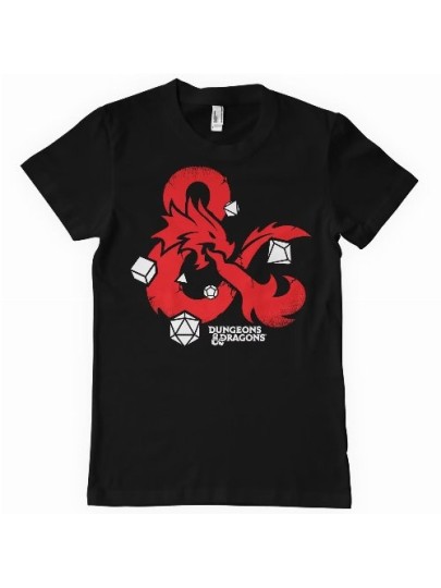 Dungeons & Dragons - Dices Black T-Shirt (M)