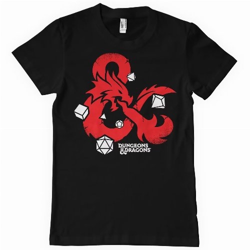 Dungeons & Dragons - Dices Black T-Shirt (M)