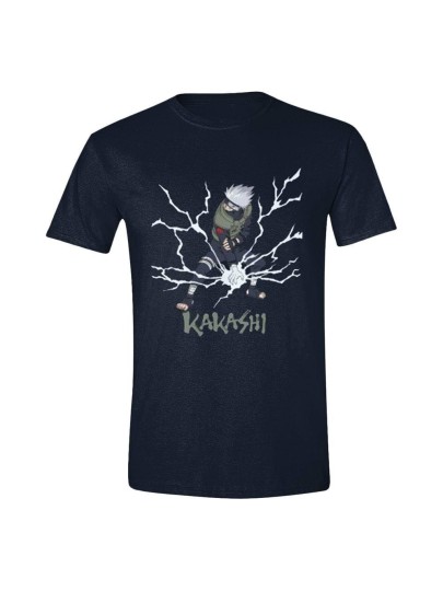 Naruto Shippuden - Kakashi Black T-Shirt (L)