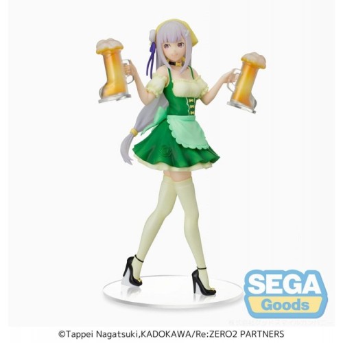 Re:Zero Starting Life in Another World SPM - Emilia Oktoberfest (Re-Run) Φιγούρα Αγαλματίδιο (21cm)