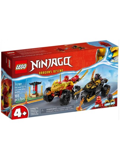 LEGO Ninjago - Kai & Ras's Car & Bike Battle (71789)