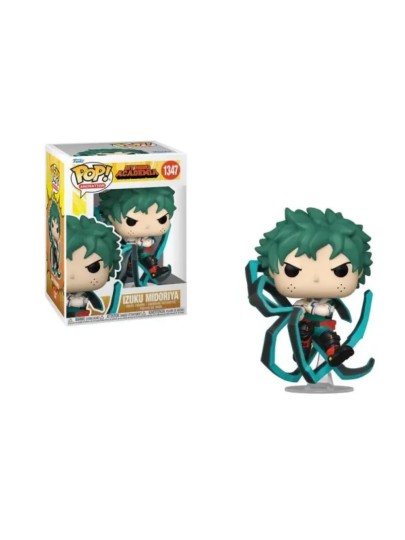 Φιγούρα Funko POP! My Hero Academia - Izuku Midoriya with Blackwhip (GITD) #1347 (Exclusive)