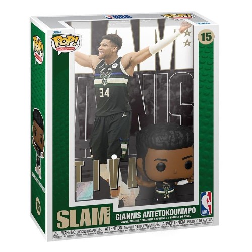 Φιγούρα Funko POP! NBA Covers: SLAM - Giannis Antetokounmpo #15