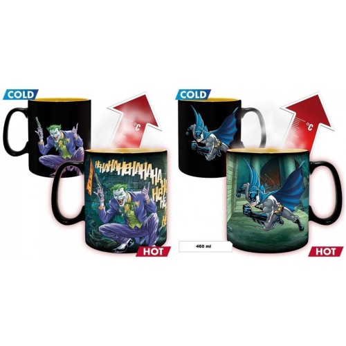 DC Comics - Batman & Joker Heat Change Κούπα (460ml)