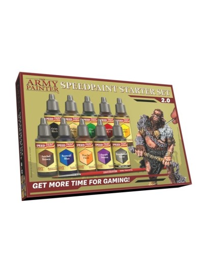 The Army Painter - Speedpaint Starter Set 2.0 (10 Colours)