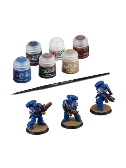 Warhammer 40000 - Space Marines: Infernus Marines + Paints Set