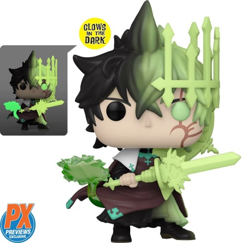 Φιγούρα Funko POP! Black Clover - Yuno (Spirit of Zephyr) GITD #1422 (Exclusive)