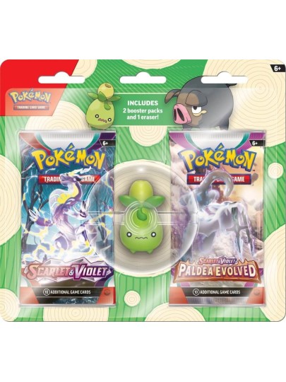 Pokemon TCG - Smoliv Back to School Eraser Blister