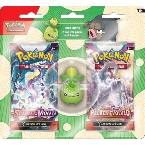 Pokemon TCG - Smoliv Back to School Eraser Blister