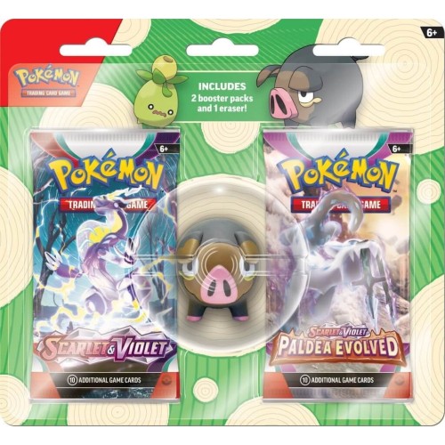 Pokemon TCG - Lechonk Back to School Eraser Blister