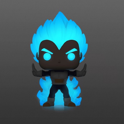 Φιγούρα Funko POP! Dragon Ball Z - Vegeta Powering Up (GITD) #713 (Chalice Collectible Exclusive)