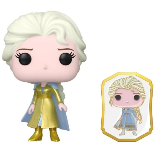 Φιγούρα Funko POP! Disney: Ultimate Princess - Elsa with Pin #581 (Funko-Shop Exclusive)