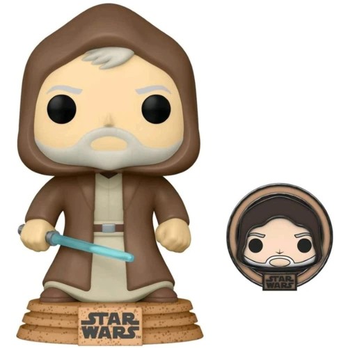 Φιγούρα Funko POP! Star Wars - Obi-Wan Kenobi (Tatooine) with pin #10 (Exclusive)
