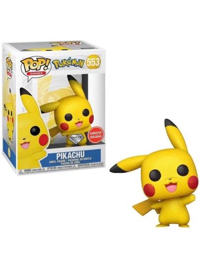 Φιγούρα Funko POP! Pokemon - Pikachu (Diamond) #553 (GameStop Exclusive)