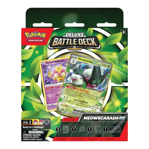 Pokemon TCG - Meowscarada Ex Deluxe Battle Deck