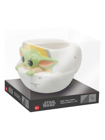 Star Wars: The Mandalorian - Grogu 3D Κεραμική Κούπα (385ml)