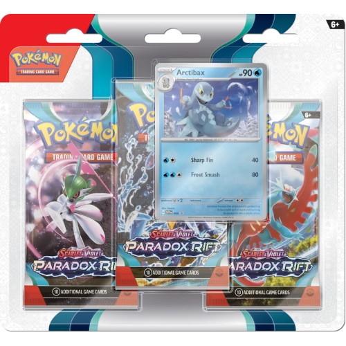 Pokemon TCG Scarlet & Violet Paradox Rift - Arctibax 3-Booster Blister