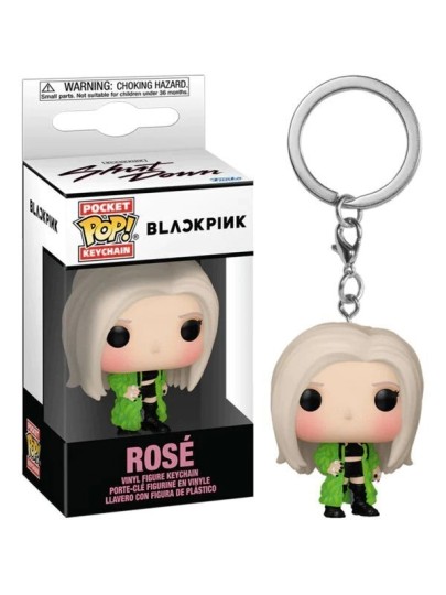 Funko Pocket POP! Μπρελόκ Rocks: Blackpink - Rose Φιγούρα