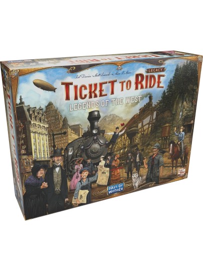 Επιτραπέζιο Παιχνίδι Ticket to Ride Legacy: Legends of the West