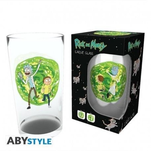 Rick and Morty - Portal Ποτήρι (400ml)