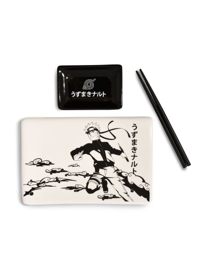 Naruto Shippuden - Naruto Black & White Sushi Set