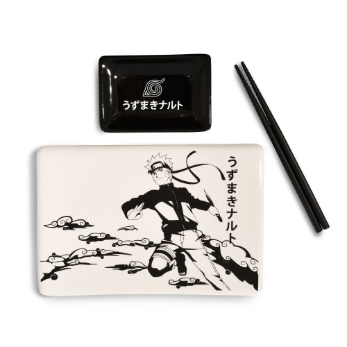 Naruto Shippuden - Naruto Black & White Sushi Set