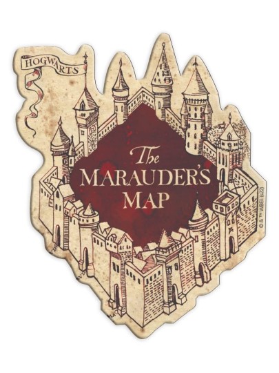 Harry Potter - Marauder's Map Μαγνητάκι Ψυγείου