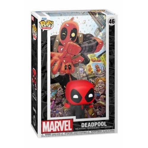 Φιγούρα Funko POP! Comic Covers: Marvel - Deadpool in Black Suit #46
