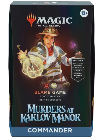 Magic the Gathering - Murders at Karlov Manor Commander Deck (Blame Game)