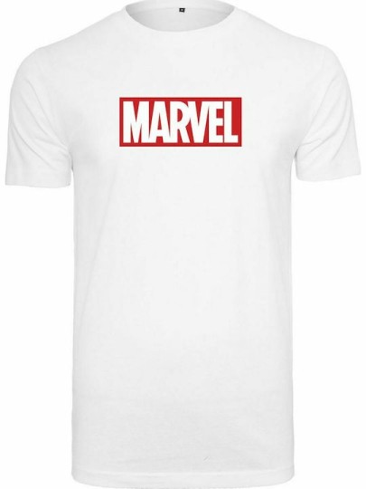 Marvel - Logo White T-Shirt (S)