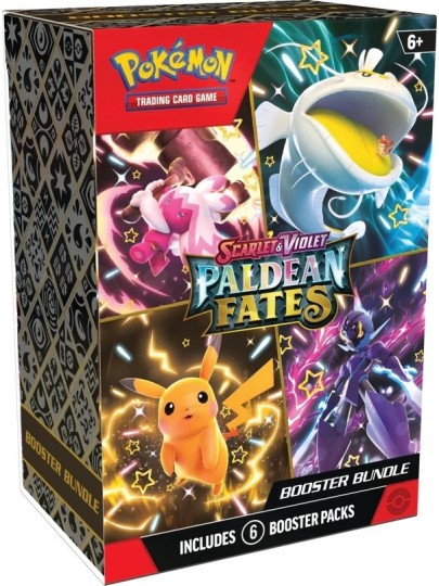 Pokemon TCG Scarlet & Violet Paldean Fates - Booster Bundle