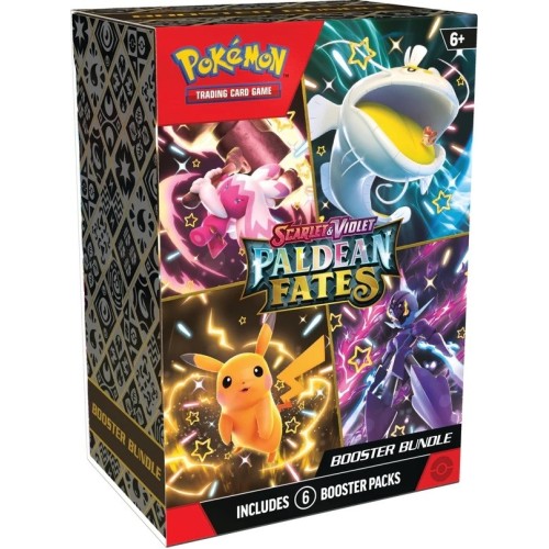 Pokemon TCG Scarlet & Violet Paldean Fates - Booster Bundle