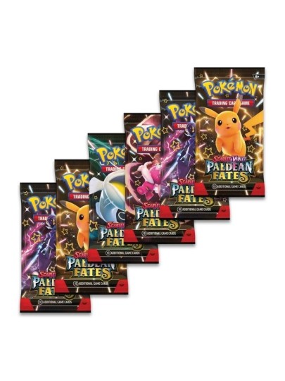 Pokemon TCG Scarlet & Violet Paldean Fates - Booster Bundle