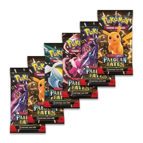 Pokemon TCG Scarlet & Violet Paldean Fates - Booster Bundle