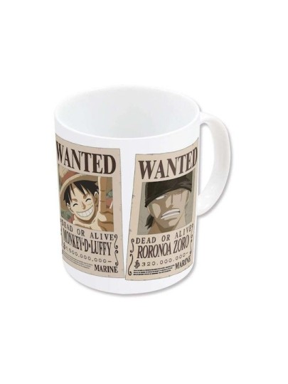 One Piece - Wanted Luffy Κεραμική Κούπα (325ml)