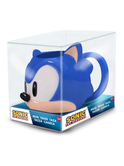 Sonic the Hedgehog - Sonic 3D Κεραμική Κούπα (385ml)