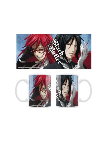 Black Butler - Grell, Sebastian Κεραμική Κούπα (320ml)