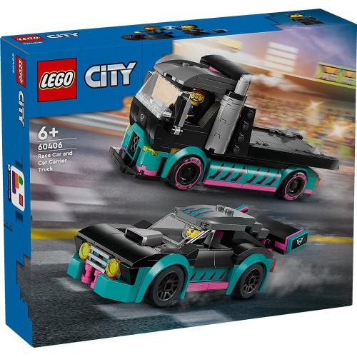 LEGO City - Race Car & Car Carrier Truck (60406)