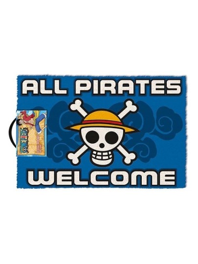 One Piece - All Pirates Welcome Πατάκι Εισόδου (40 x 60 cm)