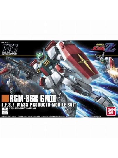 Mobile Suit Gundam - High Grade Gunpla: RGM-86R GM III 1/144 Σετ Μοντελισμού