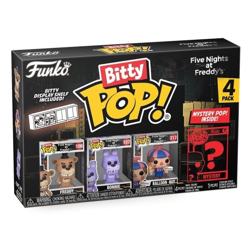 Funko Bitty POP! Five Nights at Freddy's - Freddy, Bonnie, Balloon Boy & Chase Mystery 4-Pack Φιγούρες