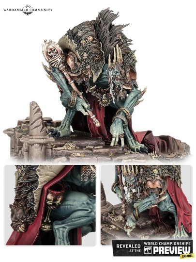 Warhammer Age of Sigmar - Flesh-Eater Courts: Ushoran, Mortarch of Delusion