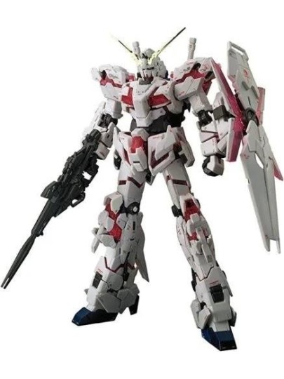 Mobile Suit Gundam - Real Grade Gunpla: Unicorn Gundam (Full Psycho-Frame Prototype) 1/144 Σετ Μοντελισμού