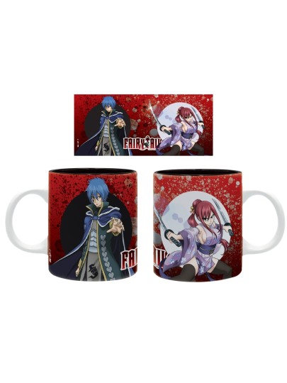 Fairy Tail - Erza & Jellal Κεραμική Κούπα (320ml)