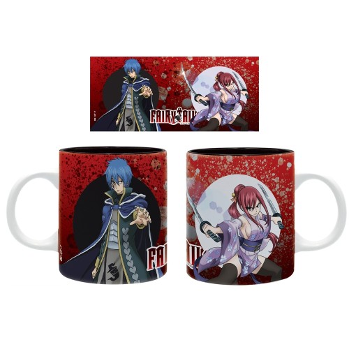 Fairy Tail - Erza & Jellal Κεραμική Κούπα (320ml)