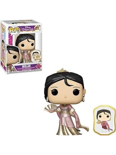 Φιγούρα Funko POP! Disney: Ultimate Princess - Mulan with Pin #1162 (Funko-Shop Exclusive)