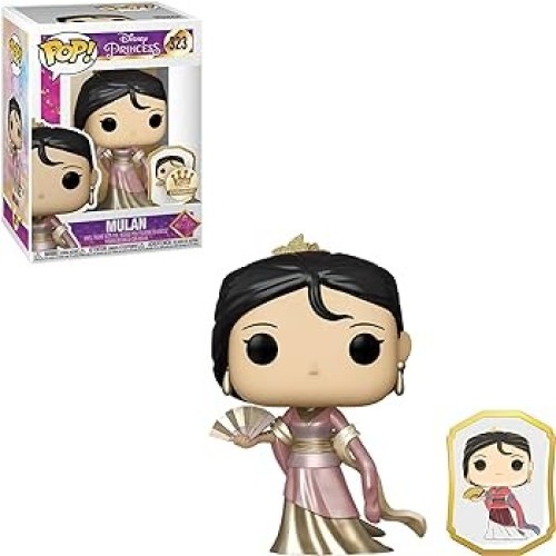 Φιγούρα Funko POP! Disney: Ultimate Princess - Mulan with Pin #1162 (Funko-Shop Exclusive)